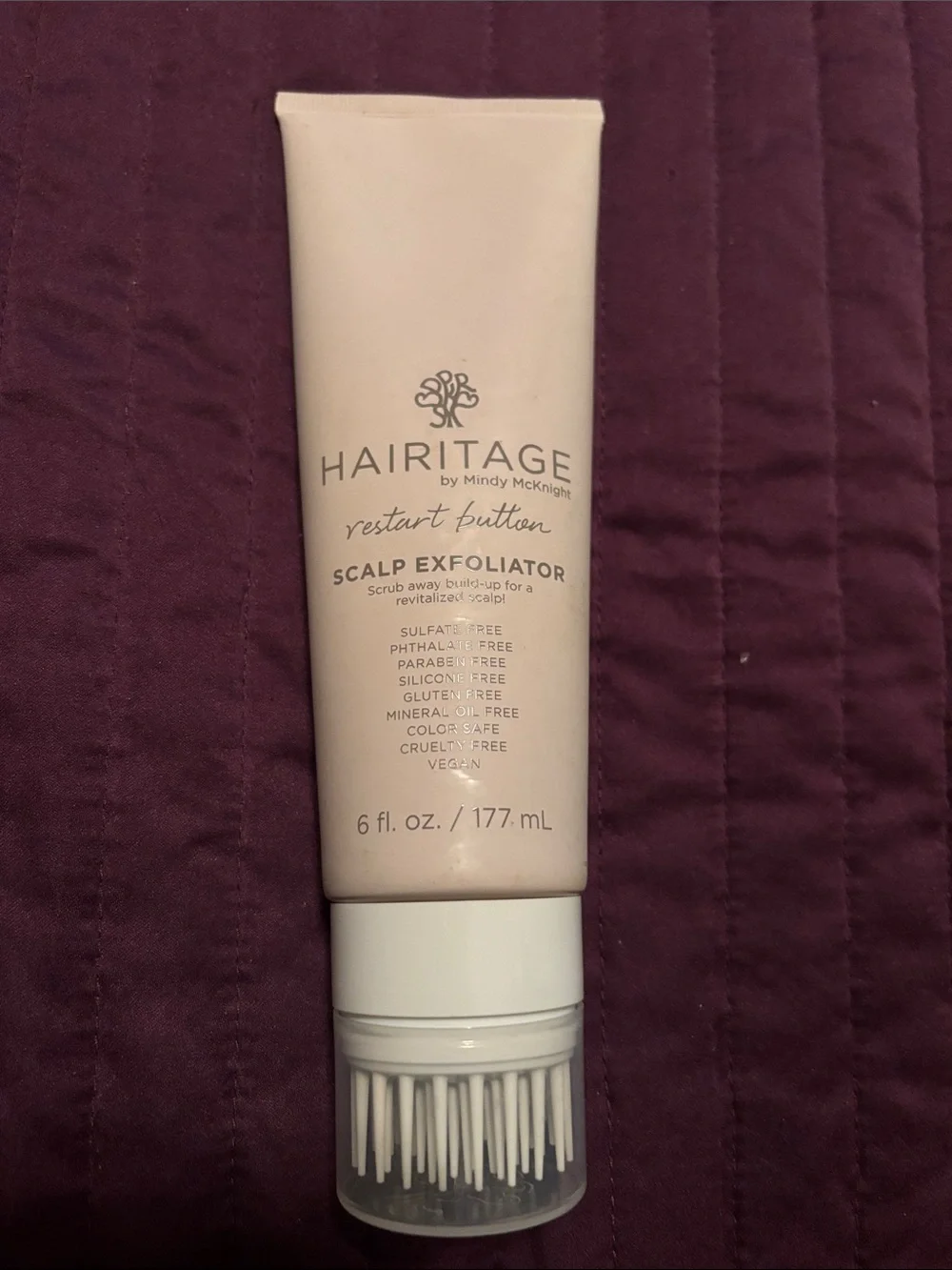 Hairitage Restart Button Scalp Exfoliator TWO bottles!!! Great Product!